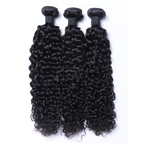 Indian virgin hair Kinky curl LJ193 